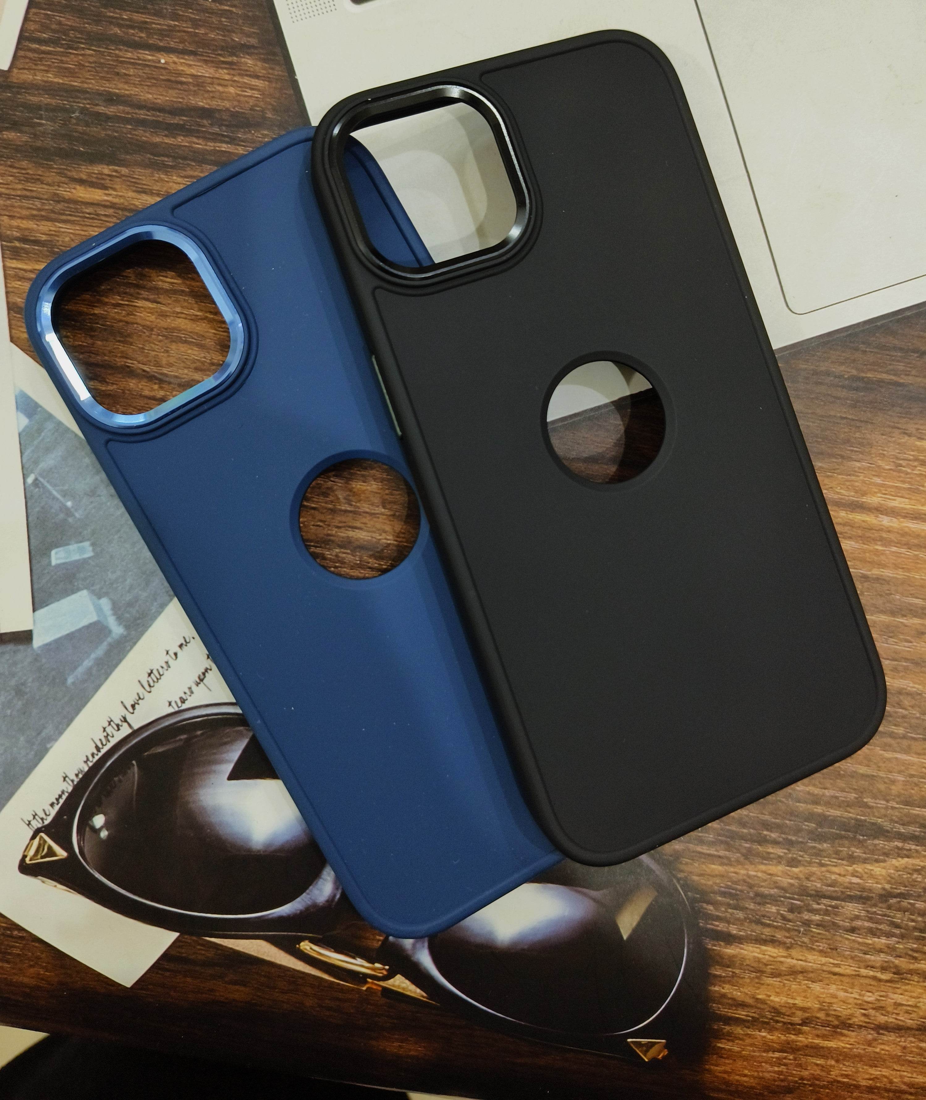 iPhone 13 Camera Ring Shock Proof Case - Black - Guleel