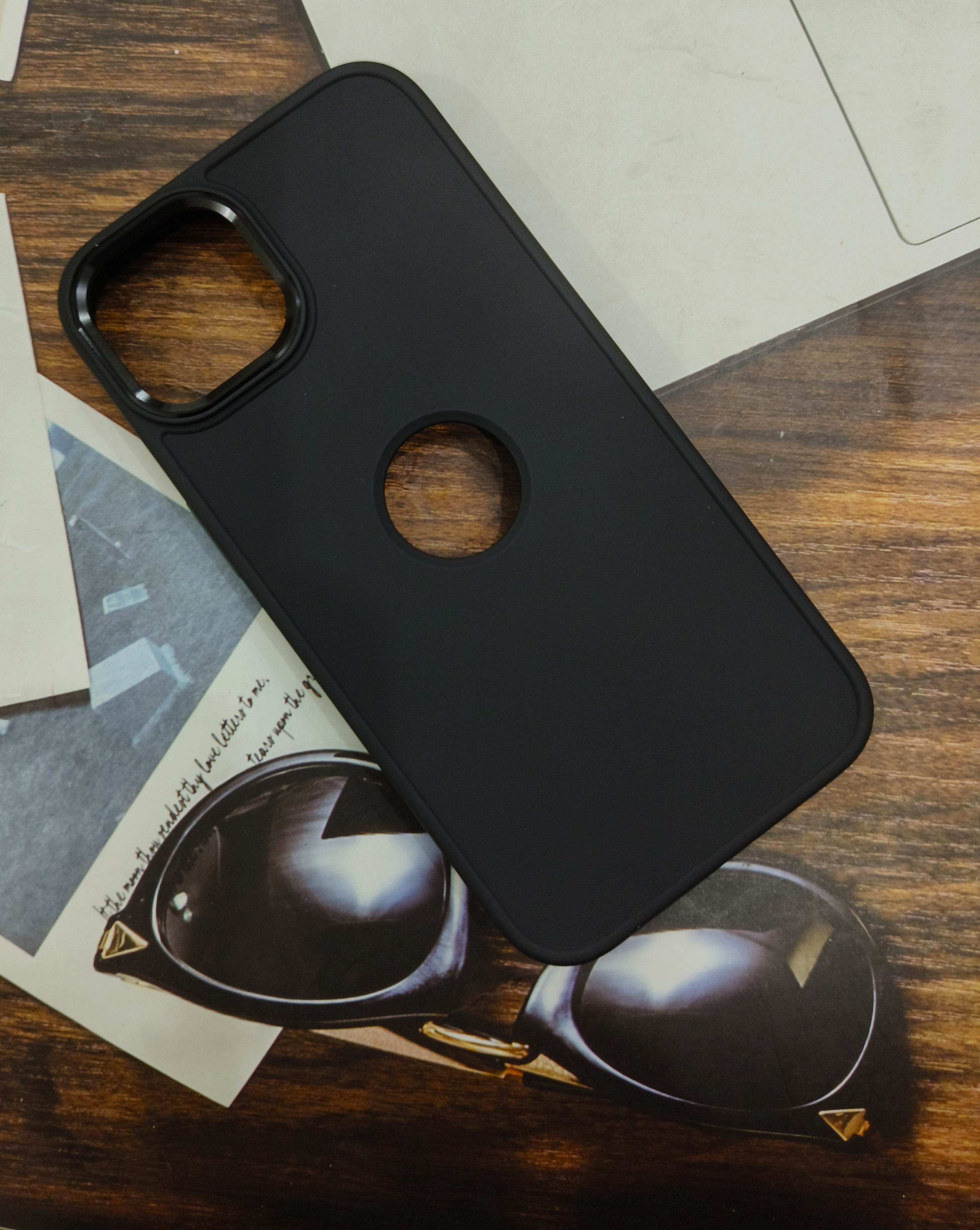 iPhone 13 Camera Ring Shock Proof Case - Black - Guleel