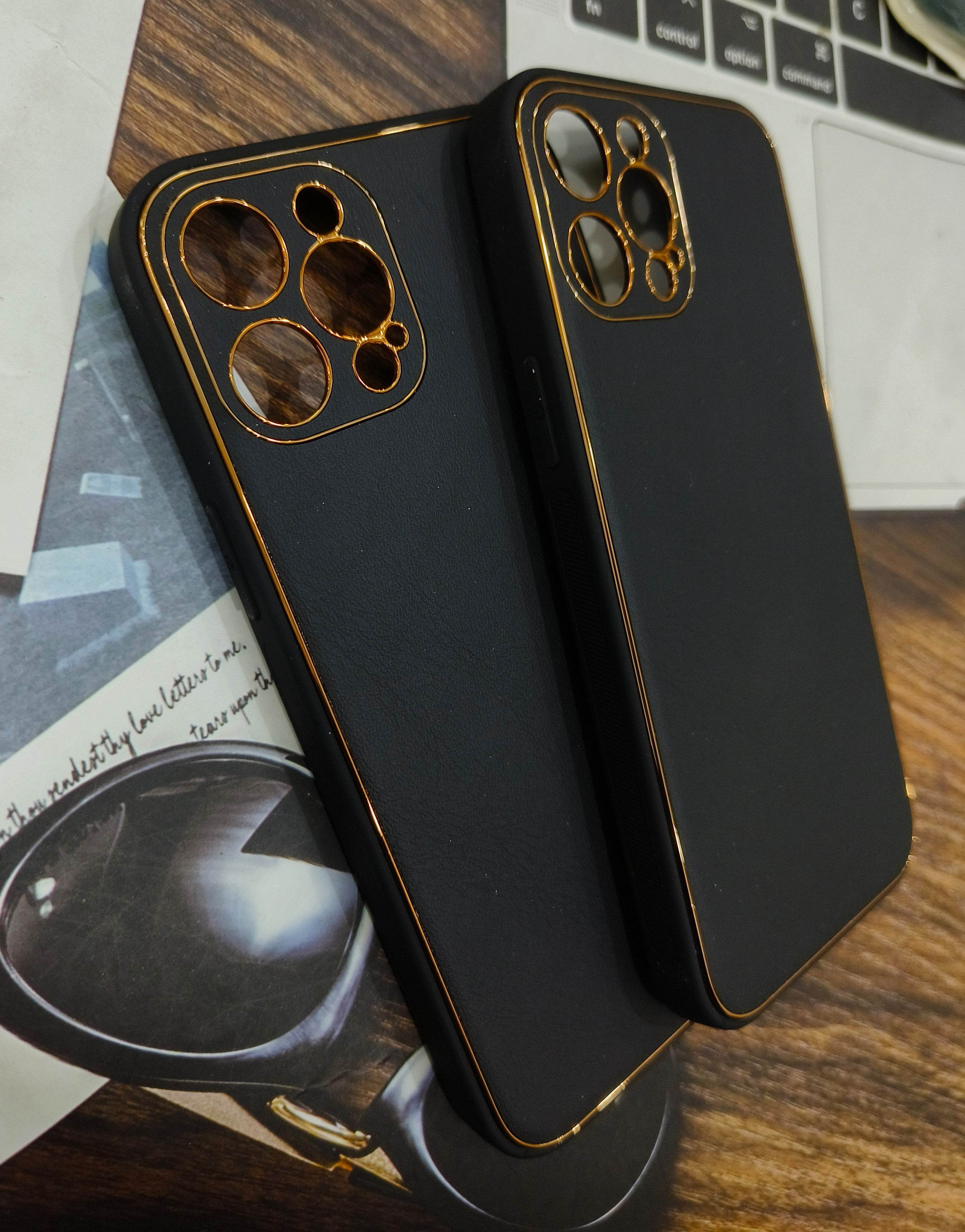 iPhone 12 Pro Max Premium Camera Protection Case - Black - Guleel