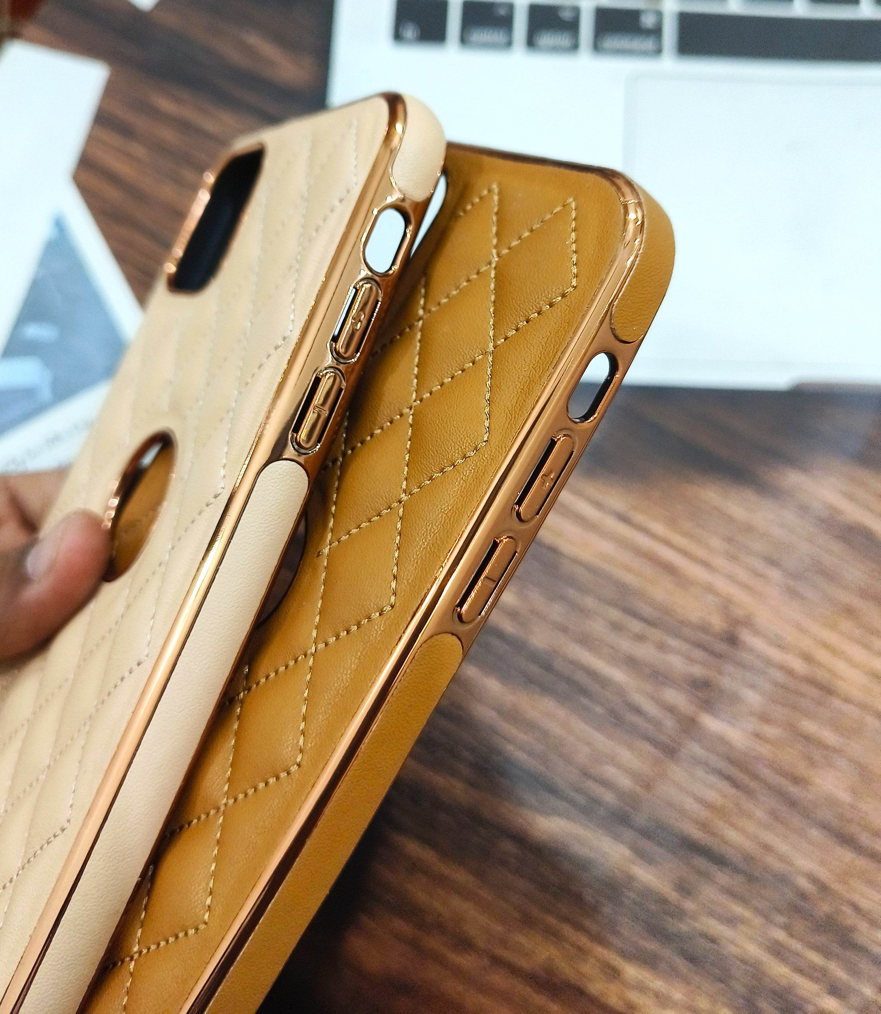 Premium Cushion Shock Proof Case Cover - Caramel Brown - Guleel