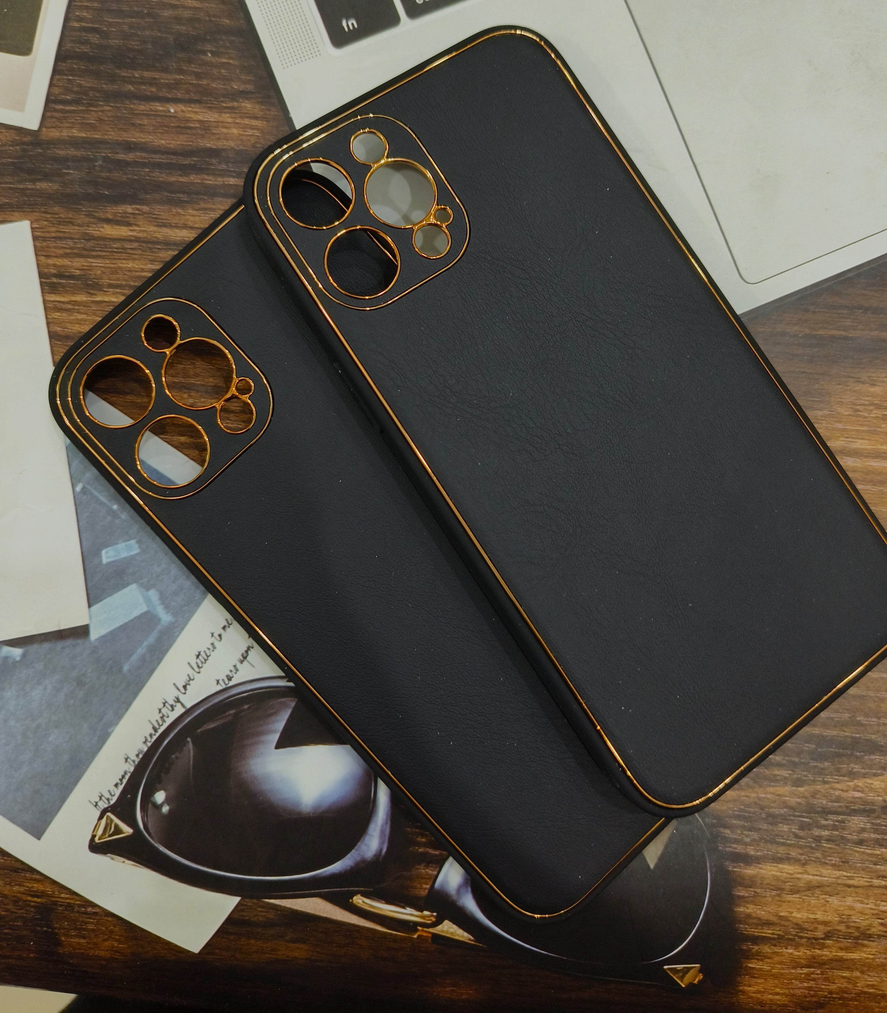 iPhone 12 Pro Max Premium Camera Protection Case - Black - Guleel