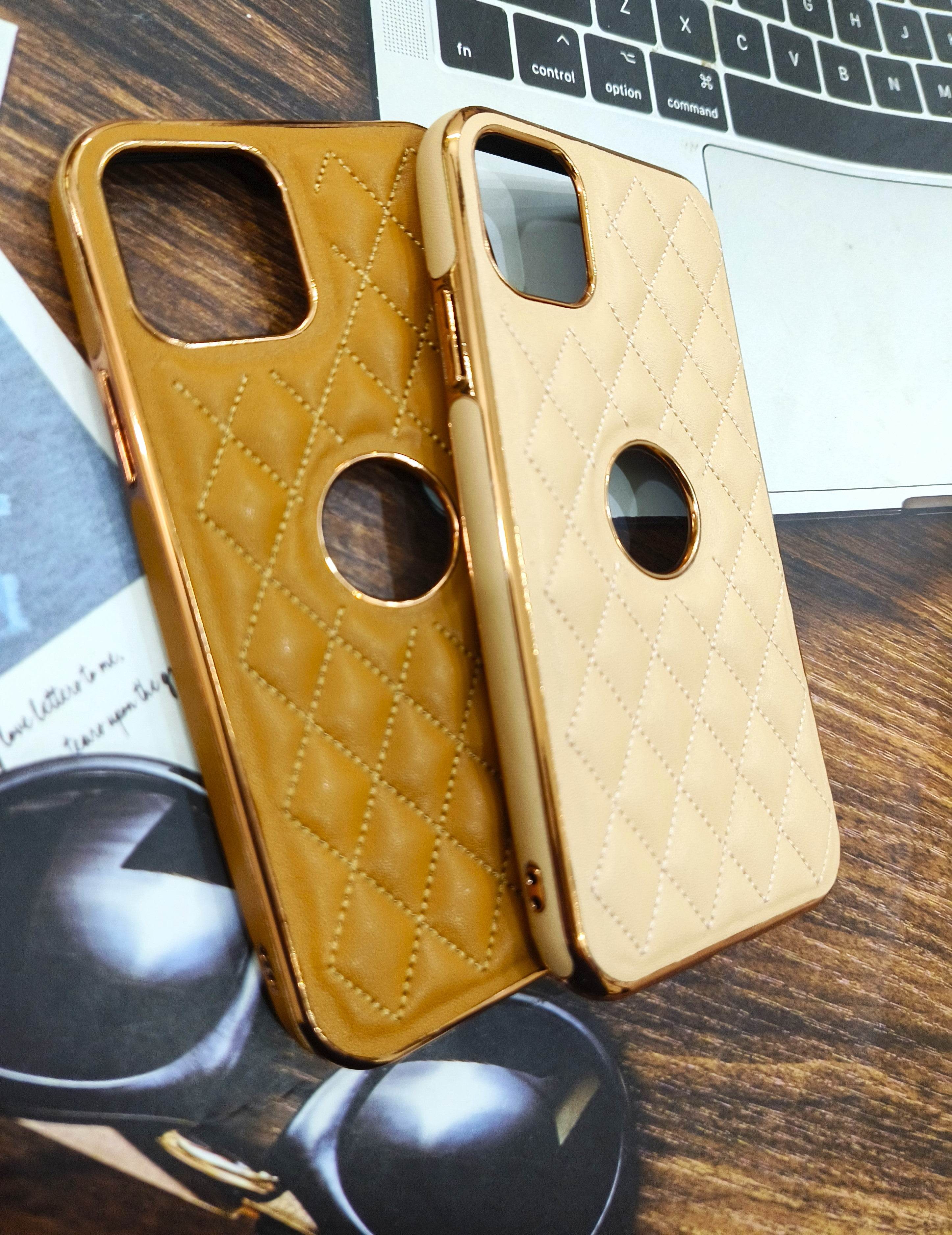 Premium Cushion Shock Proof Case Cover - Caramel Brown - Guleel