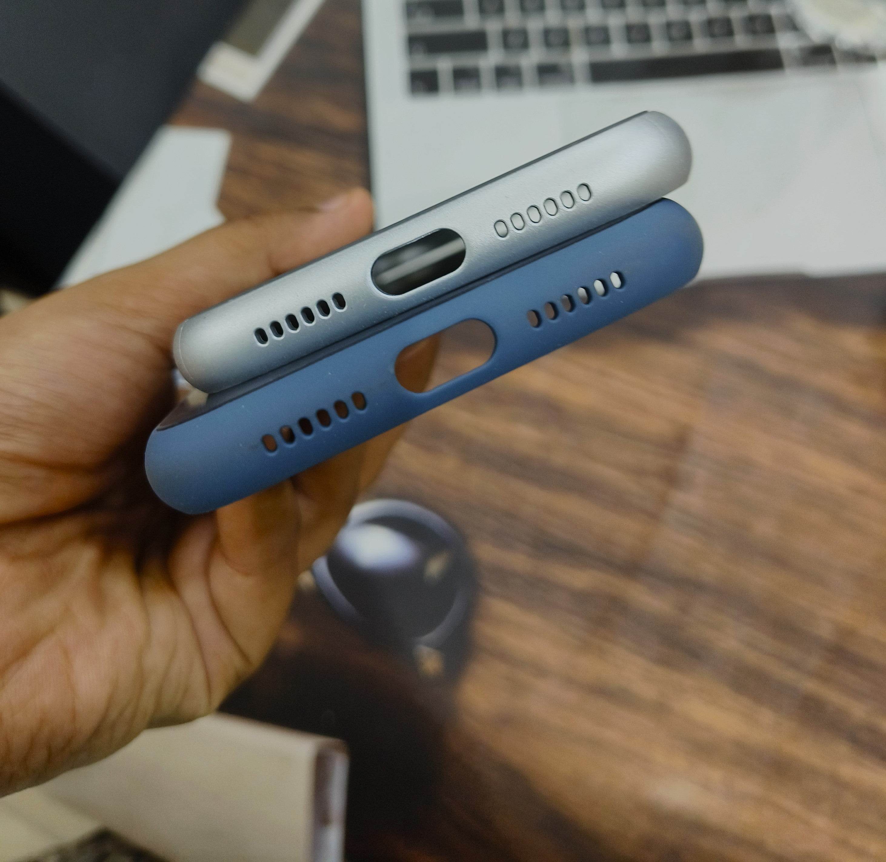 iPhone 11 Premium Shock Proof Camera Protection Case - Blue - Guleel