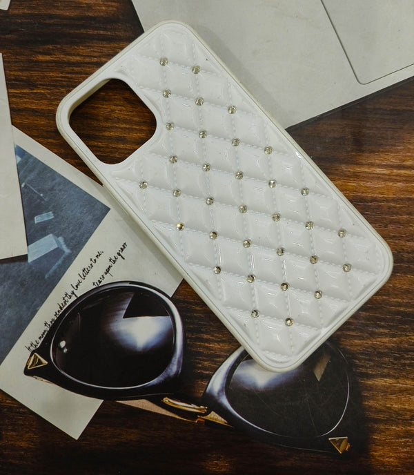 Premium Diamond Shock Proof Case - White - Guleel