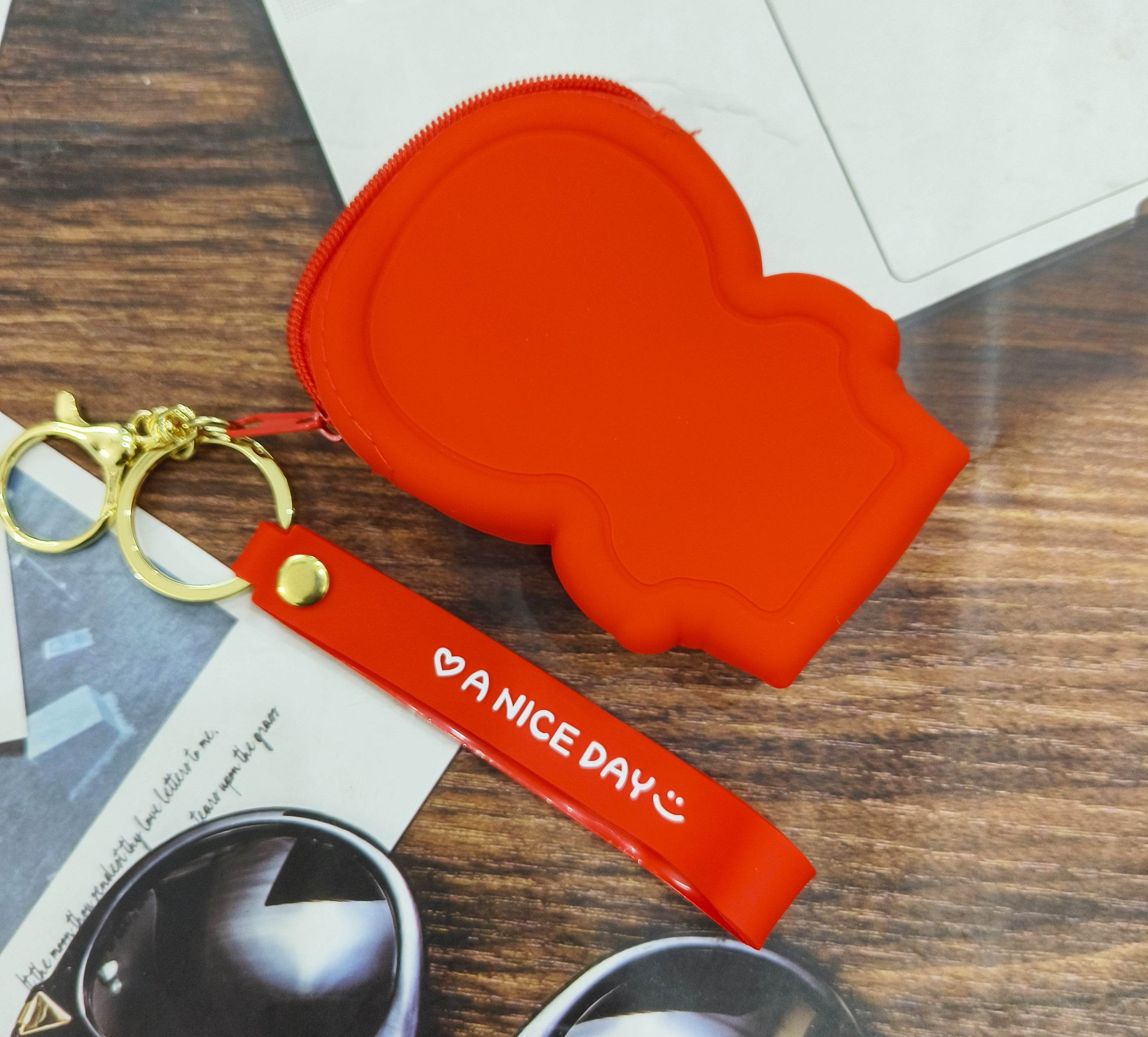 Universal Cartoon Accessories Silicone Organizer Case Cover for Portable Charger, Cables, Earphone, Cord, SD Card - Spider Man - Guleel