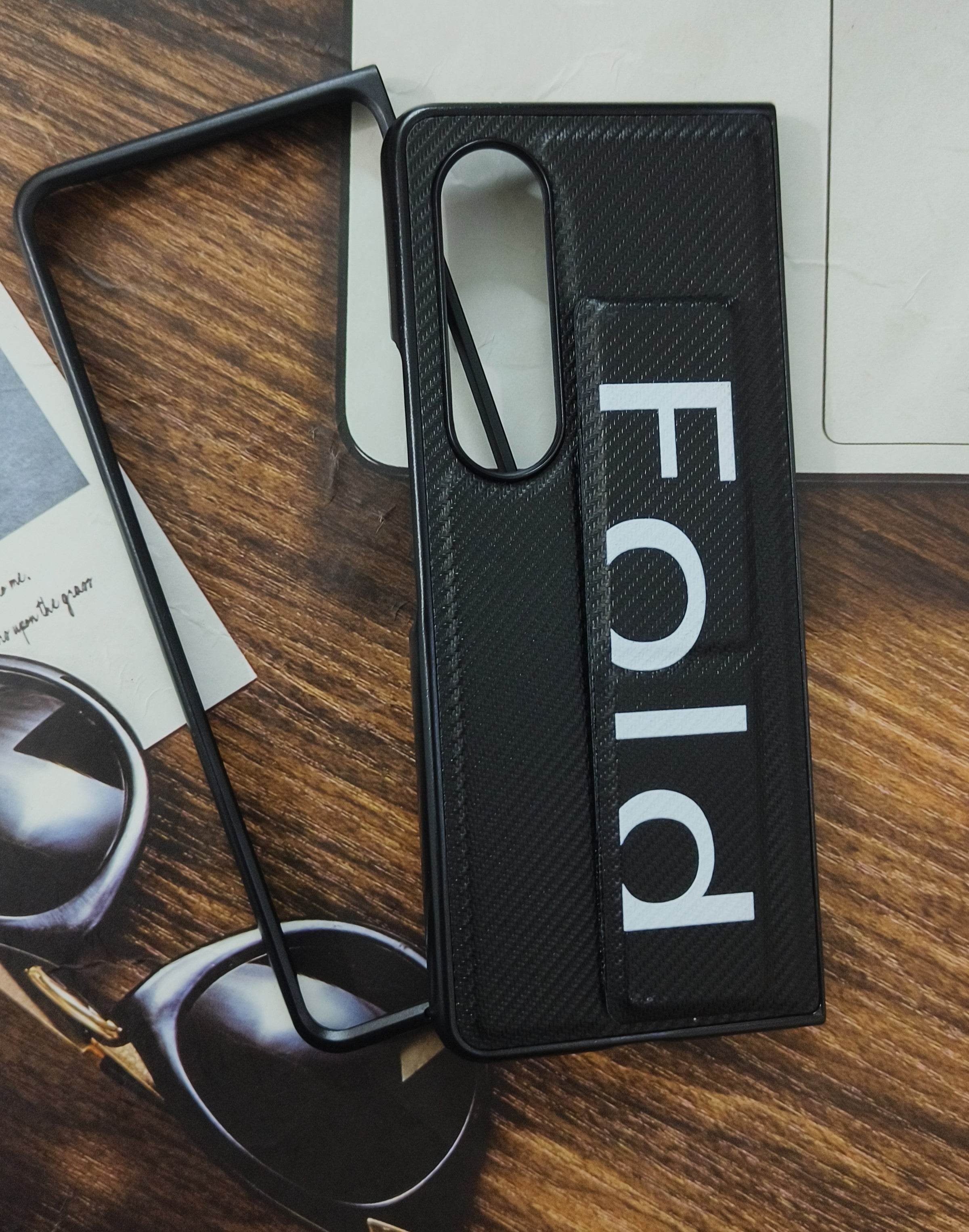 Premium Leather Finish Shockproof Strap Case - Guleel