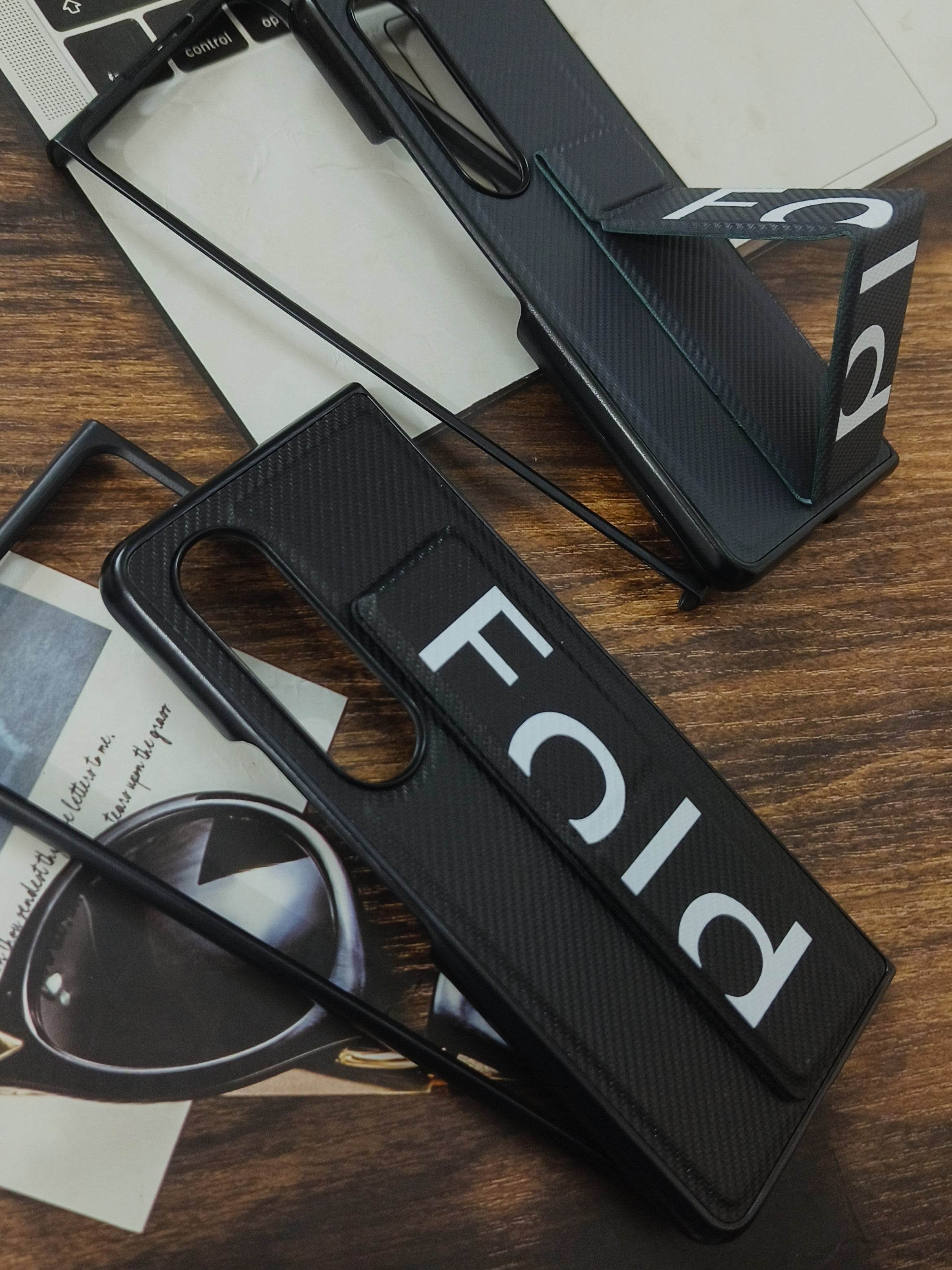 Premium Leather Finish Shockproof Strap Case - Guleel