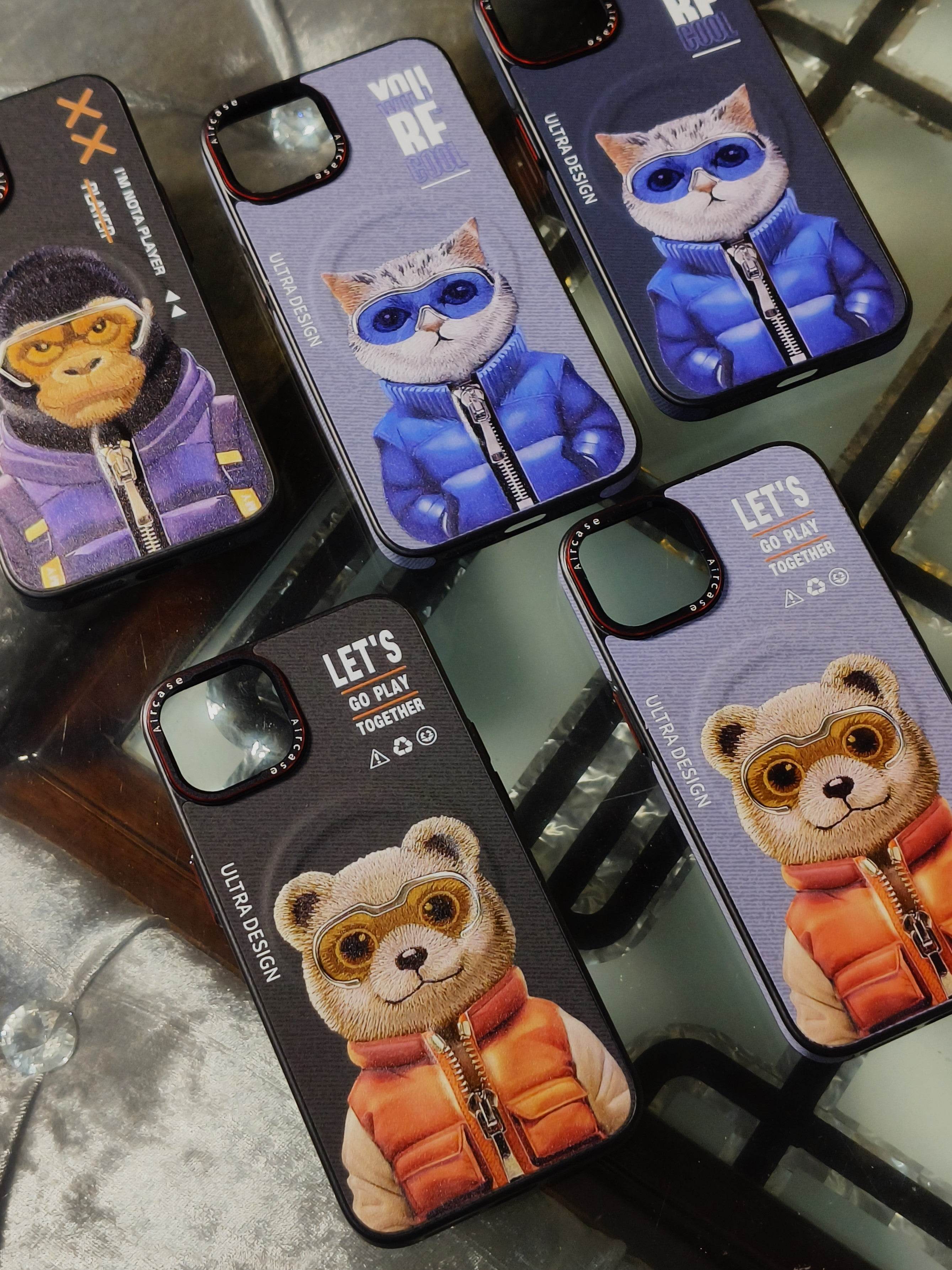 Premium Magsafe Compatible Nimmy Leather Finish Case - Guleel