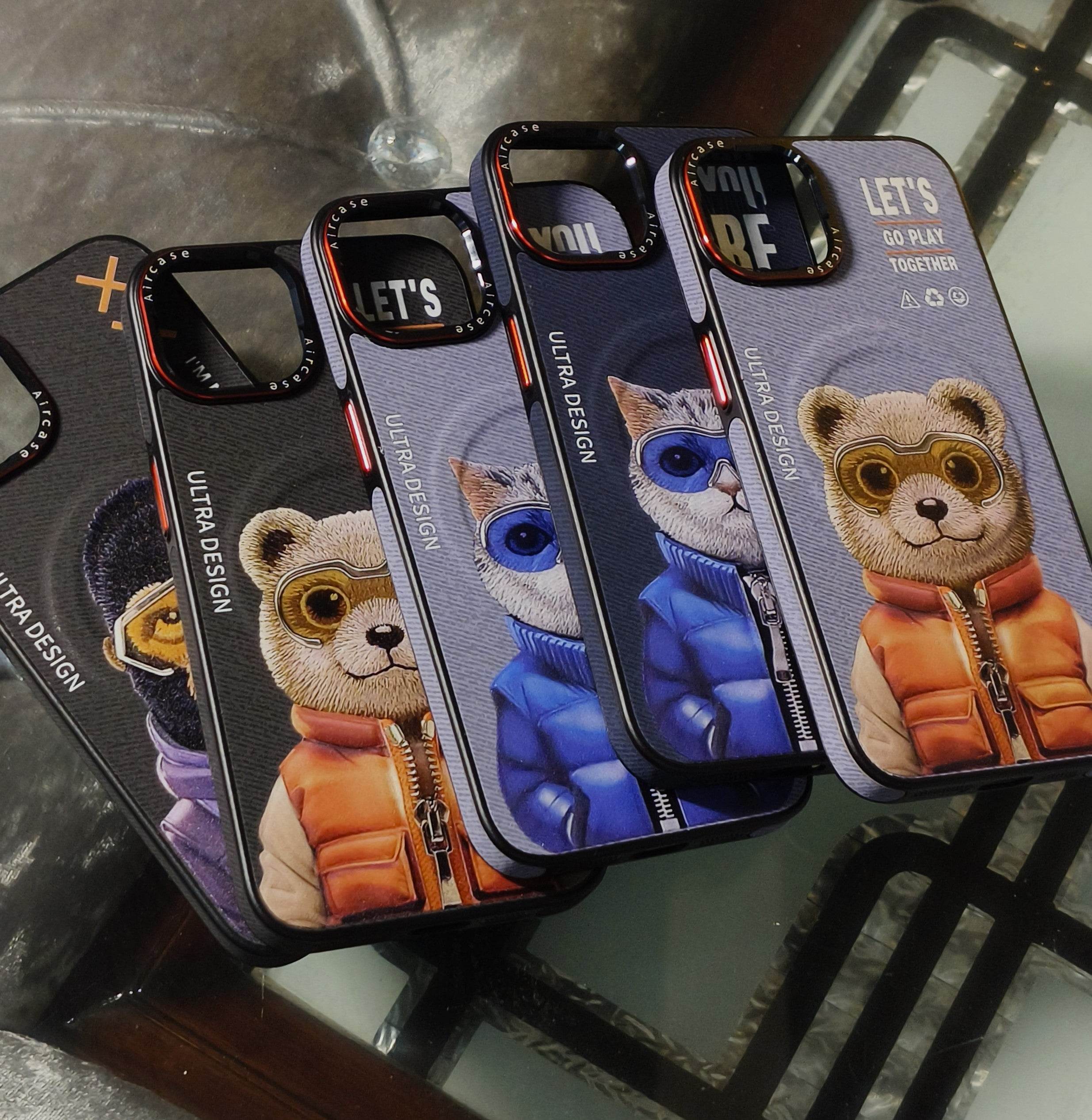 Premium Magsafe Compatible Nimmy Leather Finish Case - Guleel