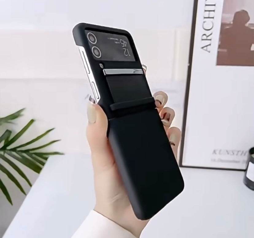 Galaxy Z Flip 3 Premium Shockproof Protective Case - Black - Guleel