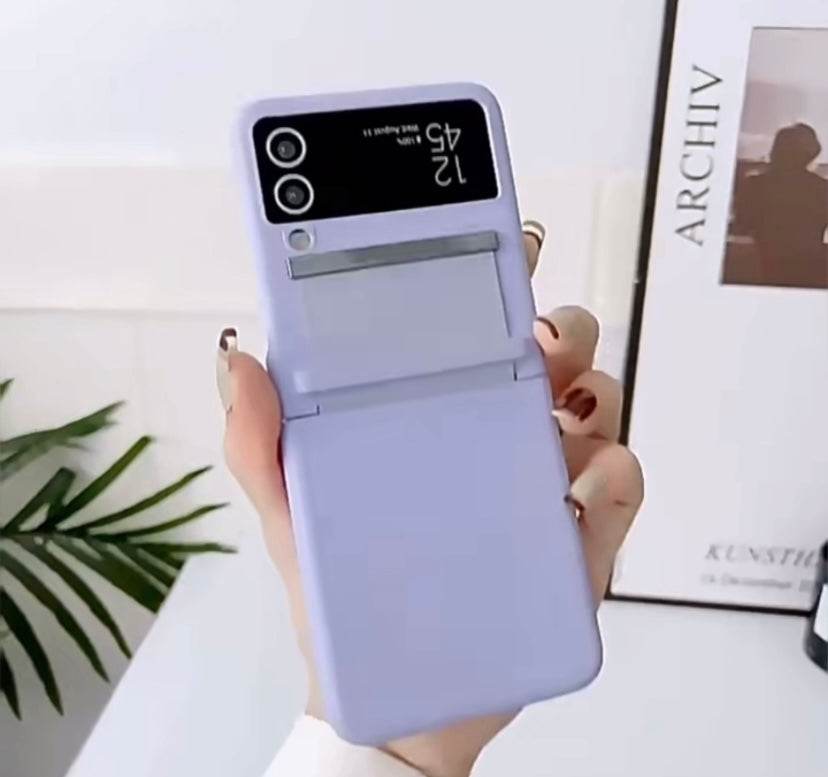 Galaxy Z Flip 4 Premium Shockproof Protective Case - Lavender - Guleel