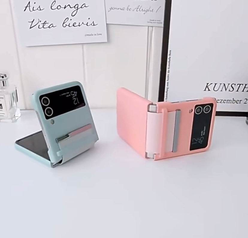 Galaxy Z Flip 4 Premium Shockproof Protective Case - Rose Gold - Guleel