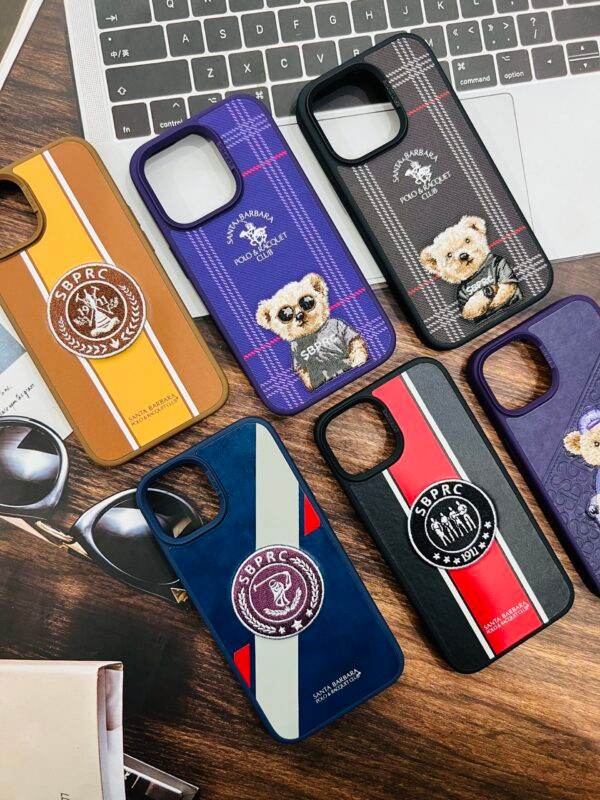 iPhone 14 Pro Premium Santa Barbara Polo Series Leather Cover – Purple - Guleel