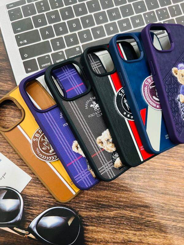 iPhone 14 Pro Premium Santa Barbara Polo Series Leather Cover – Purple - Guleel
