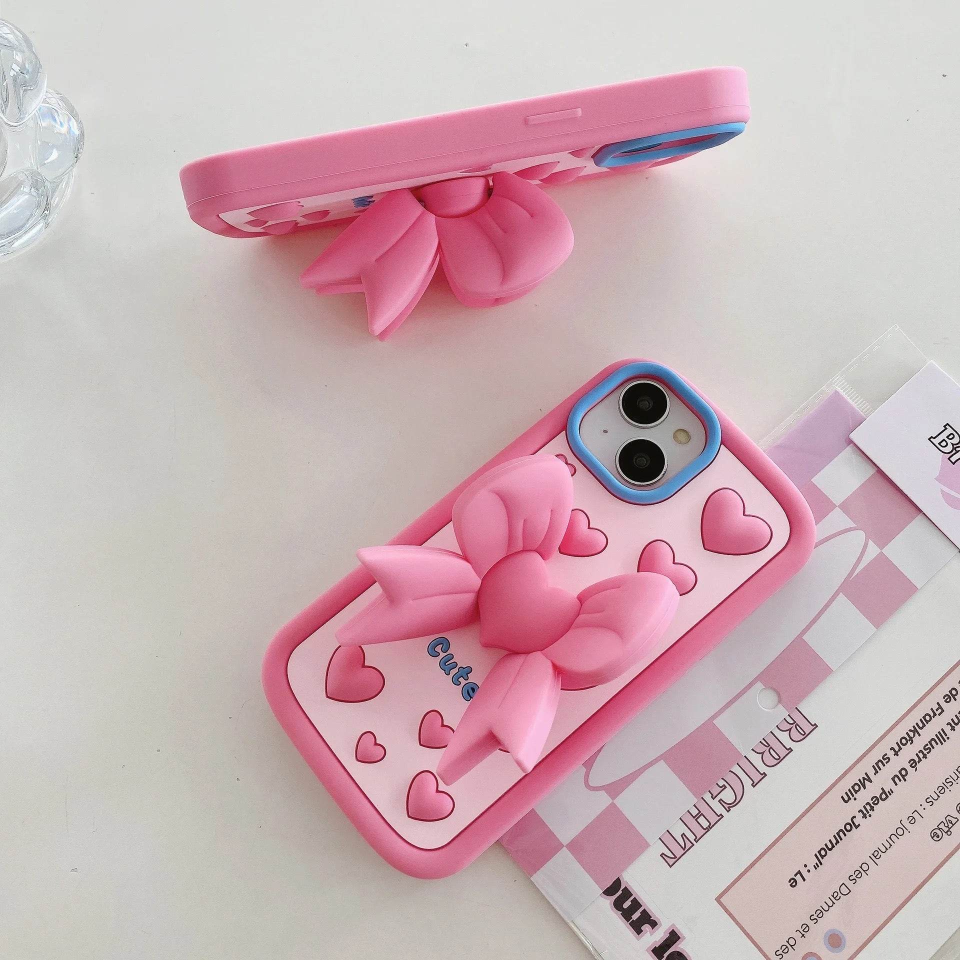 Butterfly Bow Silicon Case - Guleel