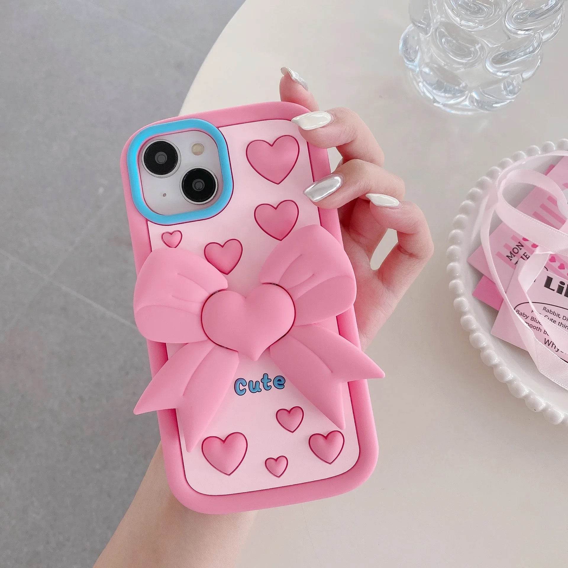 Butterfly Bow Silicon Case - Guleel