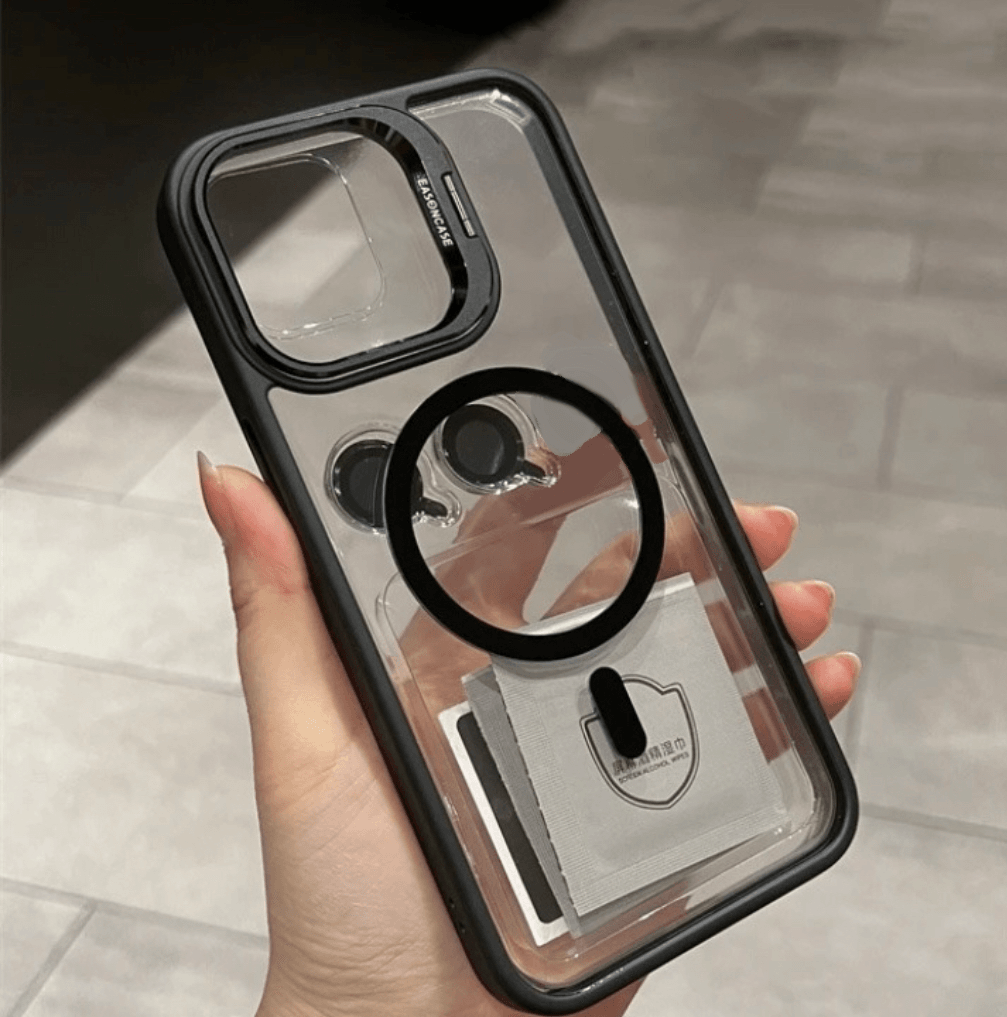 Premium MagSafe Transparent Camera Lens Protector Case with FREE Lens - Guleel