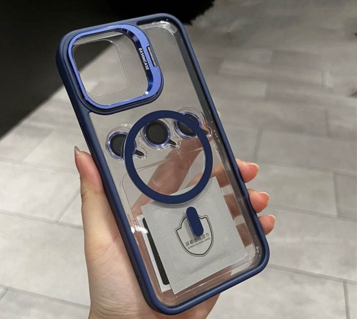 Premium MagSafe Transparent Camera Lens Protector Case with FREE Lens - Guleel