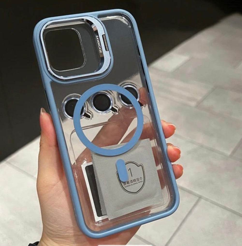 Premium MagSafe Transparent Camera Lens Protector Case with FREE Lens - Guleel