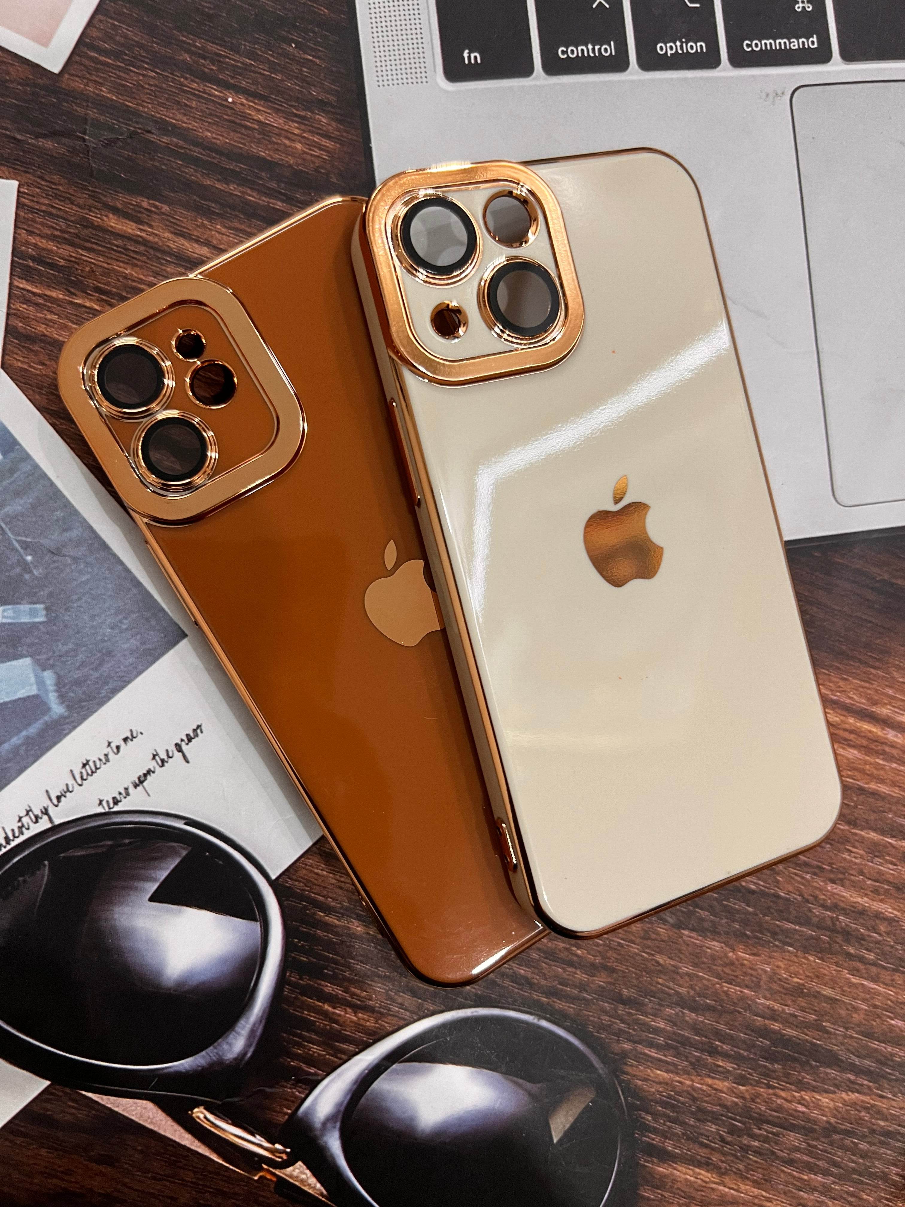 iPhone 13 Pro Premium Camera Lens Protection Case - White - Guleel