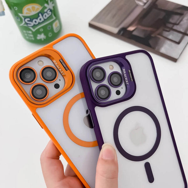 Premium MagSafe Transparent Camera Lens Protector Case with FREE Lens - Guleel