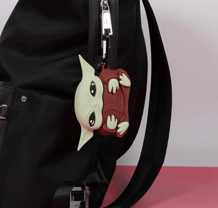 Airpod's Pro 2 Silicone Cute Monster Cartoon Silicone Case - Green Brown - Guleel