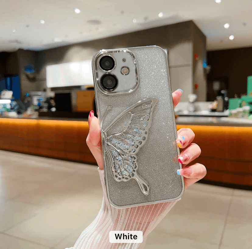 Premium Glitter Sparkle Butterfly Shockproof Case - Guleel