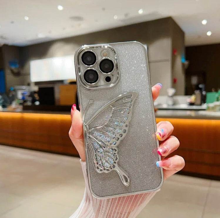 Premium Glitter Sparkle Butterfly Shockproof Case - Guleel