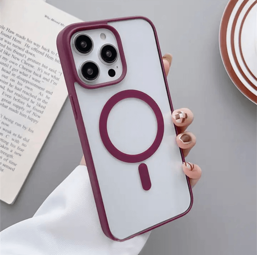 Premium MagSafe Transparent Shockproof Case Cover - Guleel