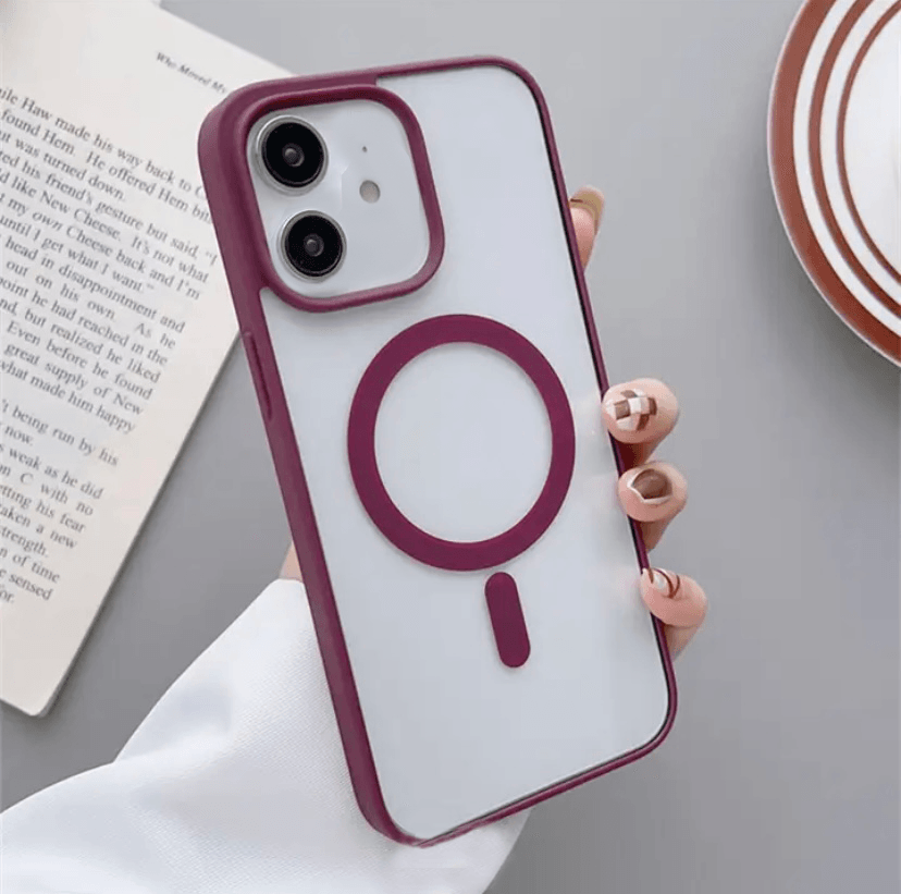 Premium MagSafe Transparent Shockproof Case Cover - Guleel