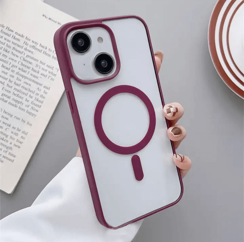 Premium MagSafe Transparent Shockproof Case Cover - Guleel