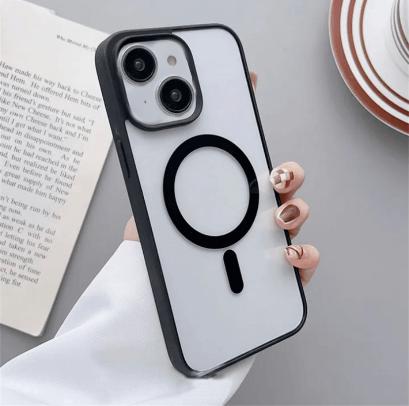 Premium MagSafe Transparent Shockproof Case Cover - Guleel