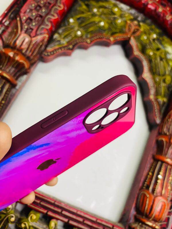 iPhone 12 Pro Max Premium Glass Finish Case - Tye Dye - Guleel
