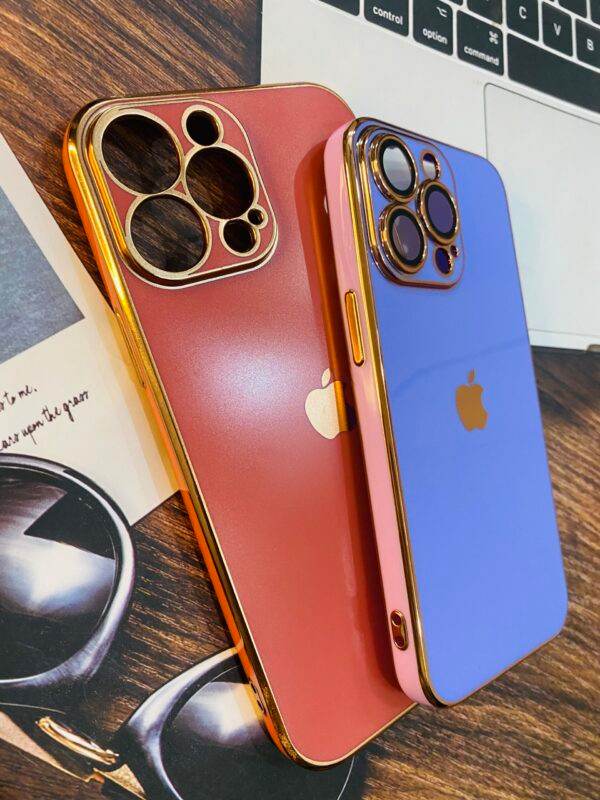 iPhone 13 Pro Max Premium Silicone Camera Protection Cover - Red - Guleel