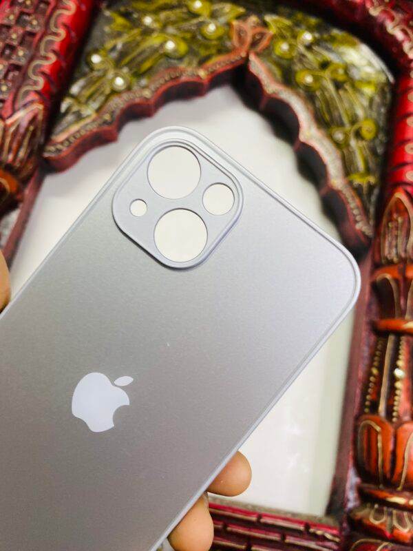 iPhone 13 Premium Camera Protection Scratch Proof Cover - Silver - Guleel