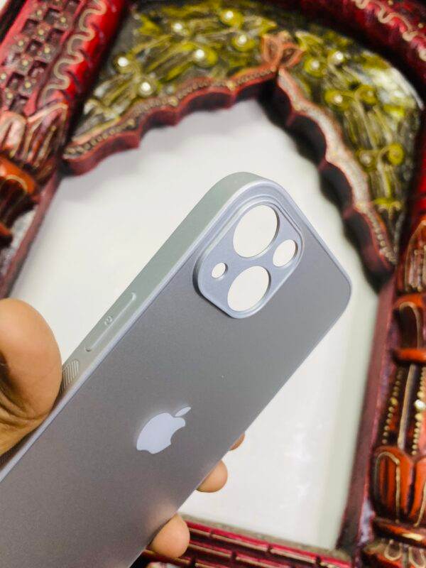 iPhone 13 Premium Scratch Proof Camera Protection Cover - Silver - Guleel