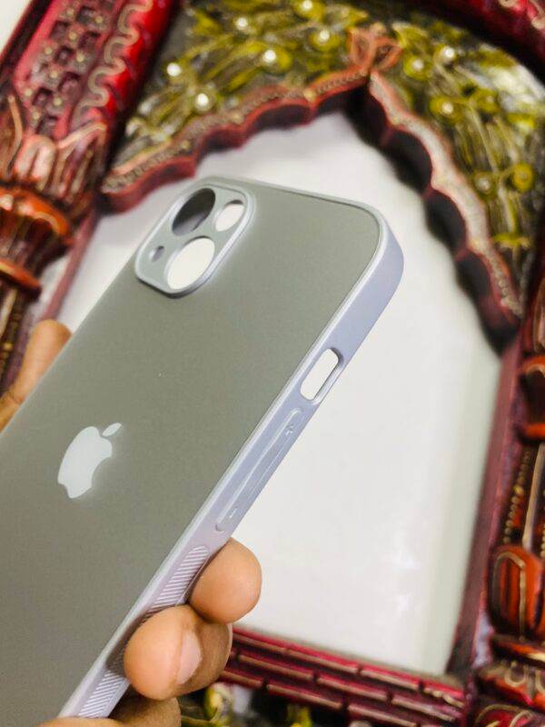 iPhone 13 Premium Scratch Proof Camera Protection Cover - Silver - Guleel