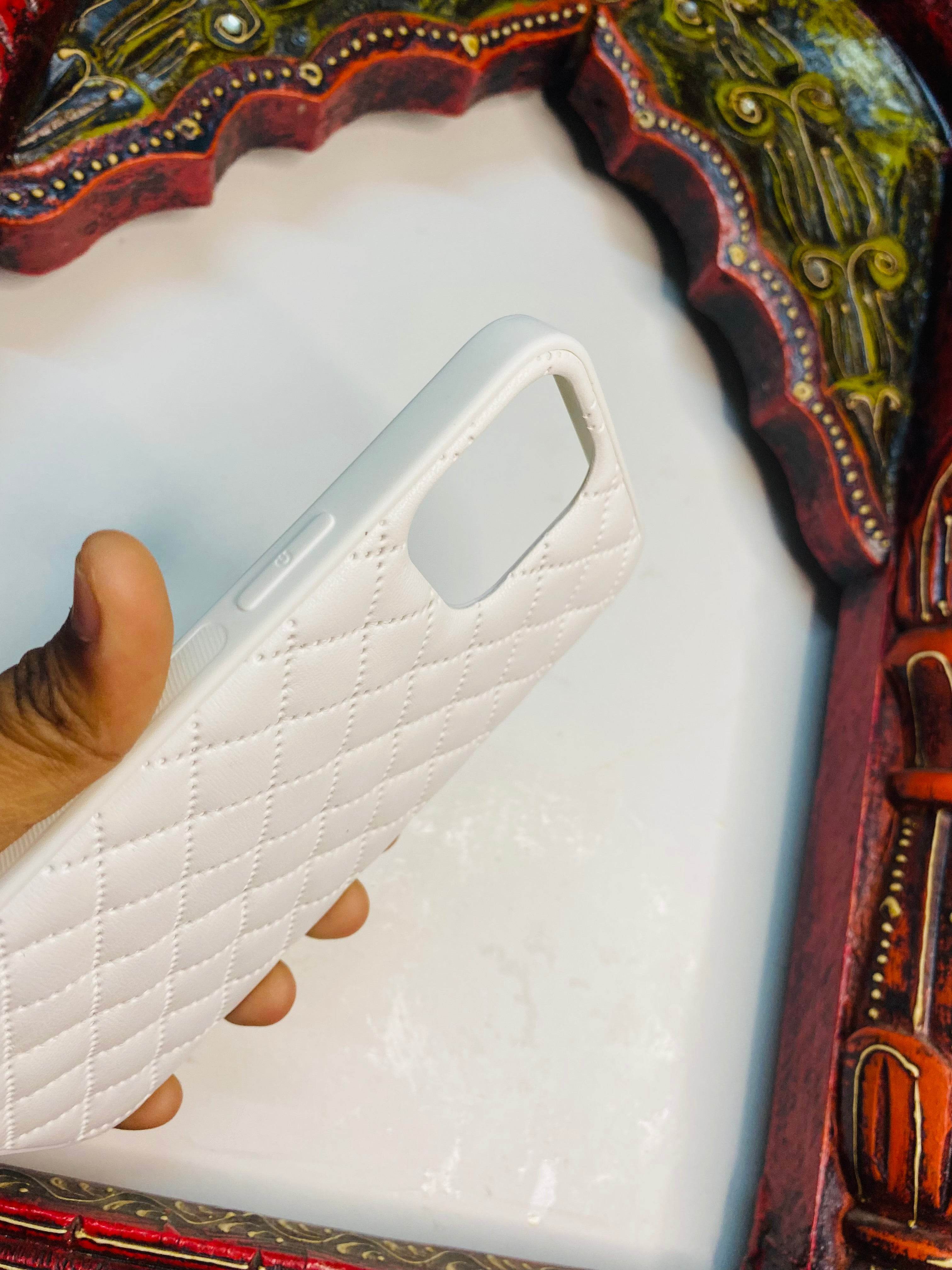 iPhone 12 Pro Max Premium Cushion Silicone Case - White - Guleel