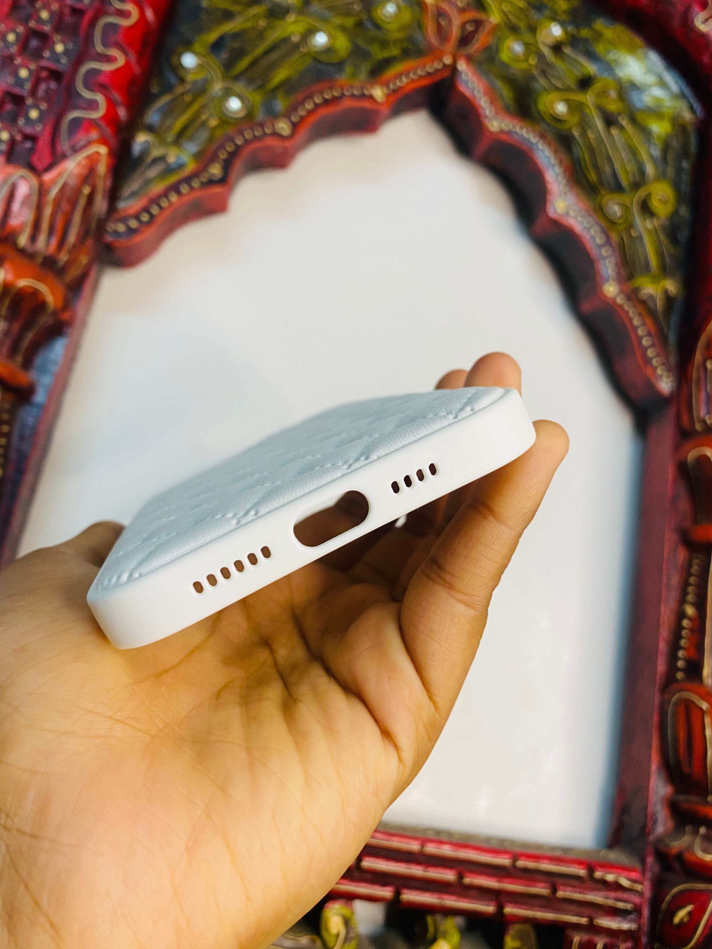 iPhone 12 Pro Max Premium Cushion Silicone Case - White - Guleel