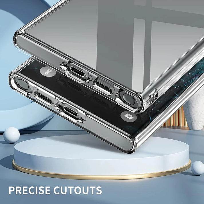 Galaxy S24 Plus Premium Transparent Clear Shock Proof Case Cover - Guleel