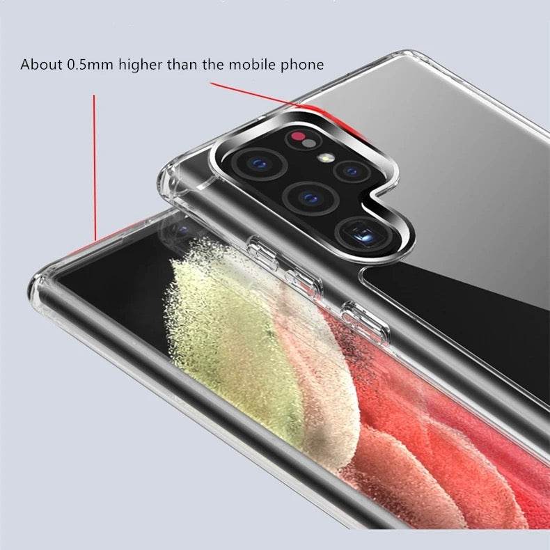 Galaxy S24 Premium Transparent Clear Shock Proof Case Cover - Guleel