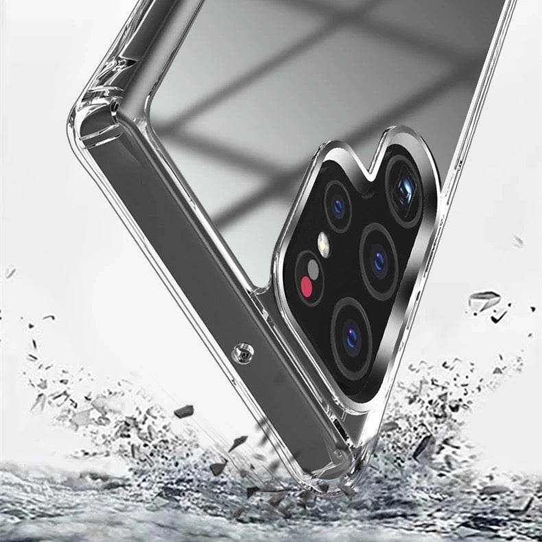 Galaxy S24 Ultra Premium Transparent Clear Shock Proof Case Cover - Guleel