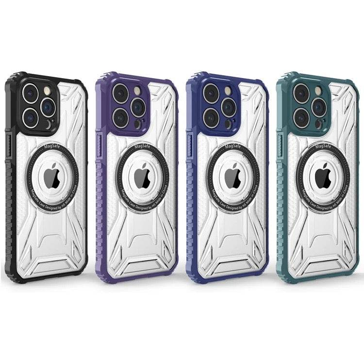 Premium Shockproof Camera Protection Magsafe Transparent Case - Guleel