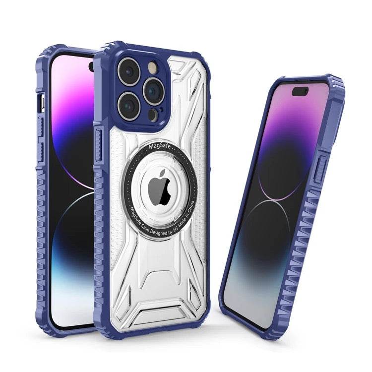 Premium Shockproof Camera Protection Magsafe Transparent Case - Guleel
