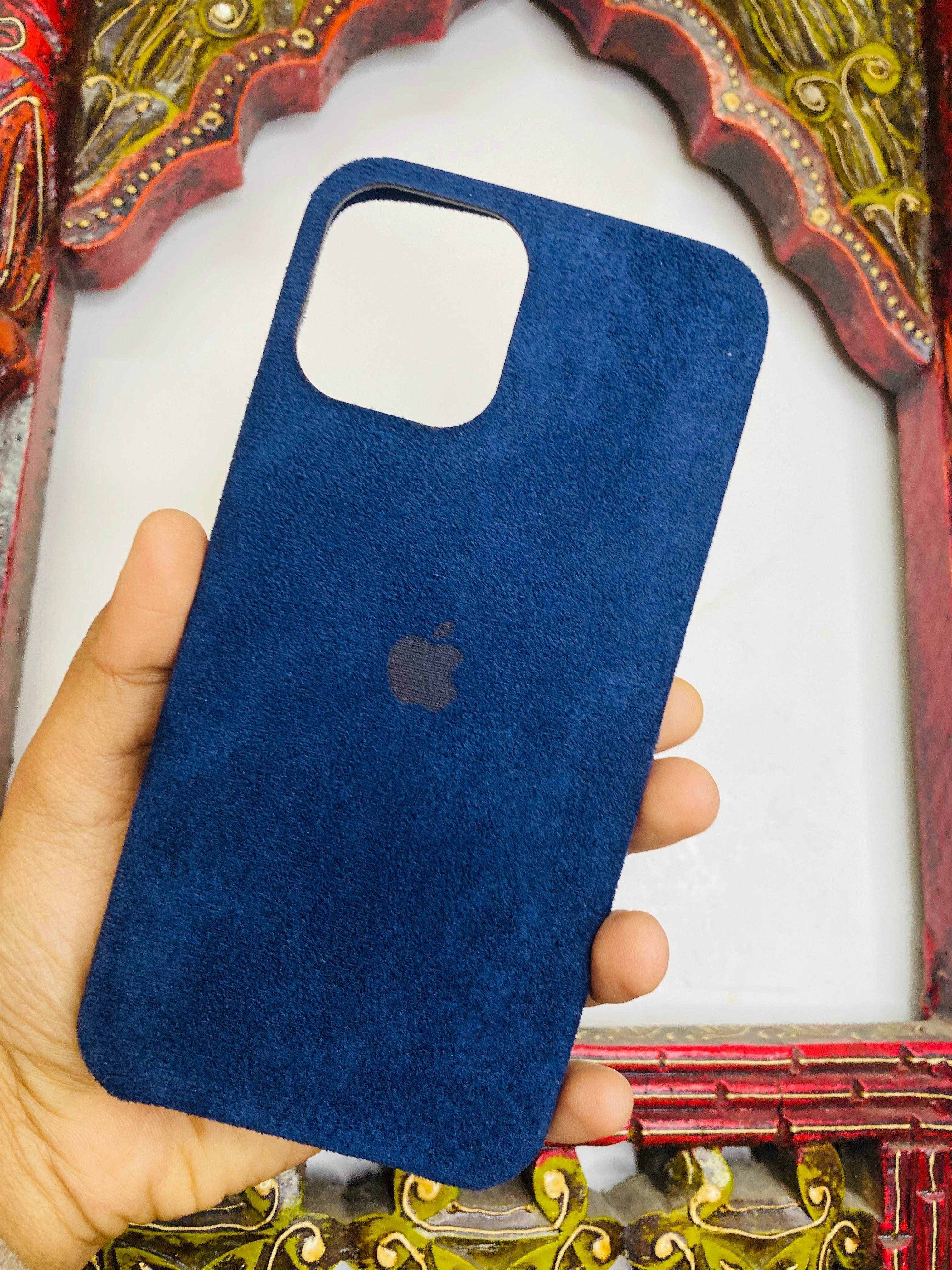 iPhone 11 Premium Velvet Finish Case - Blue - Guleel