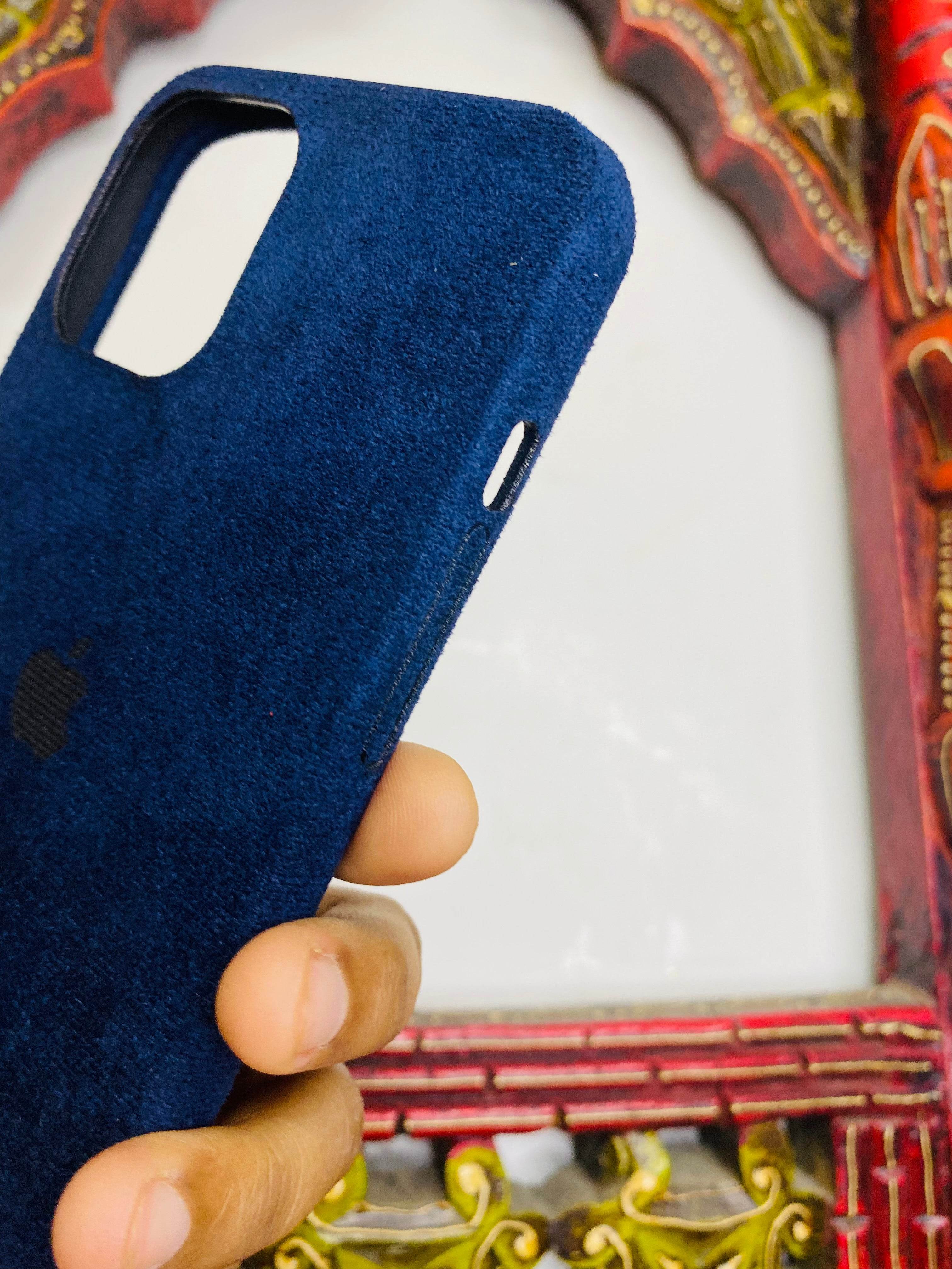 iPhone 11 Premium Velvet Finish Case - Blue - Guleel