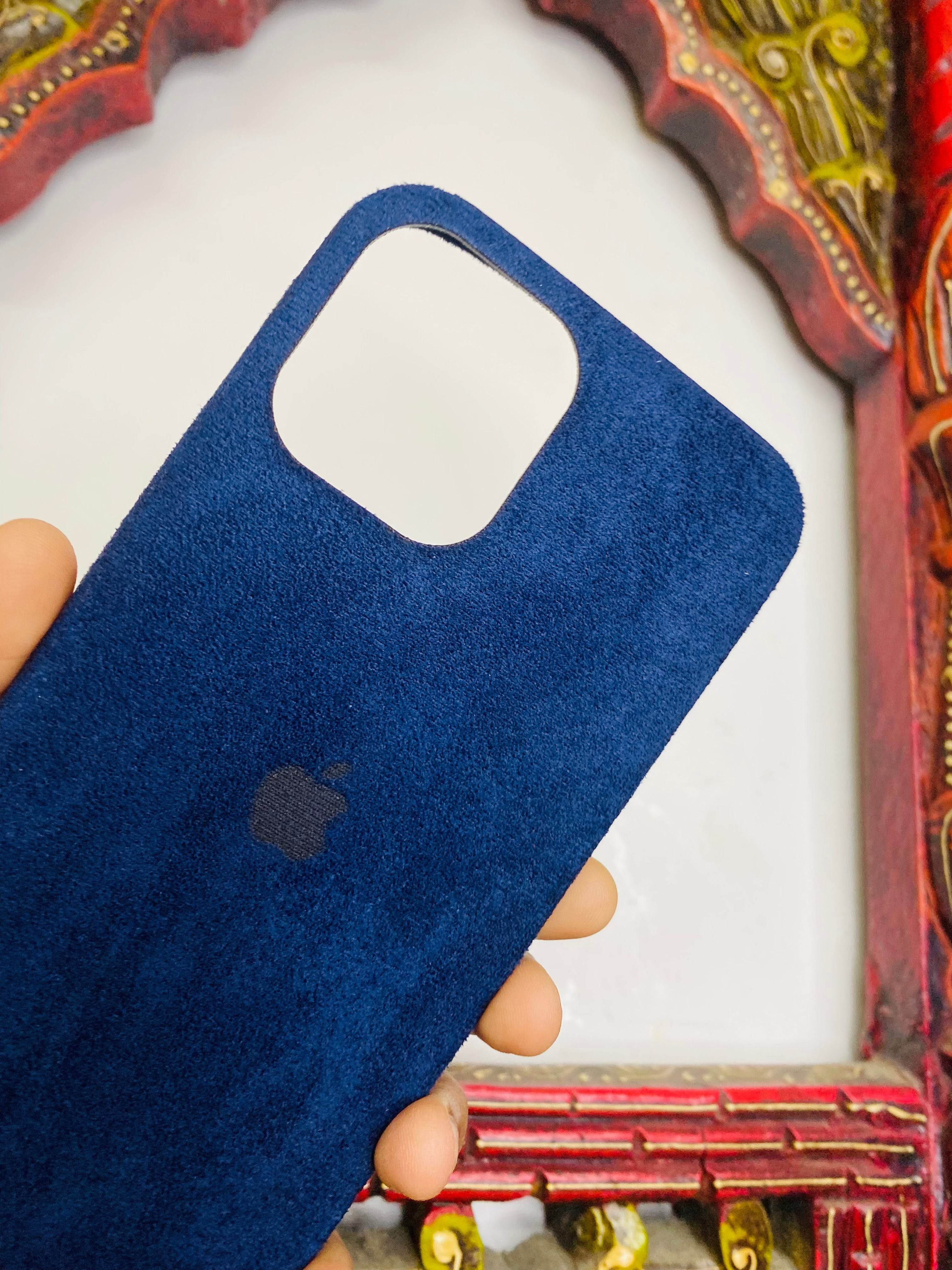iPhone 11 Premium Velvet Finish Case - Blue - Guleel
