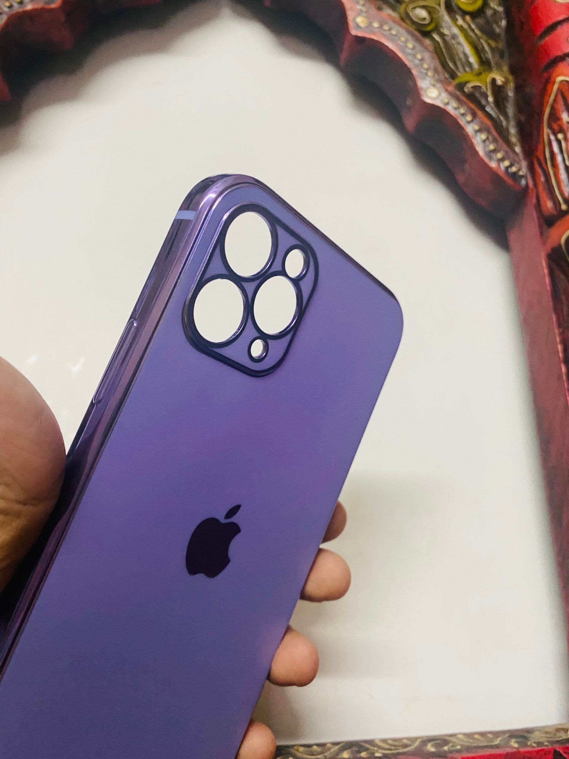 iPhone 12 Pro Premium Logo Silicone Logo Case - Lavender - Guleel