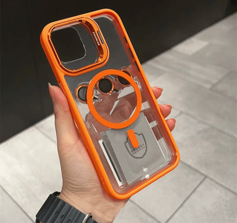 Premium MagSafe Transparent Camera Lens Protector Case with FREE Lens - Guleel