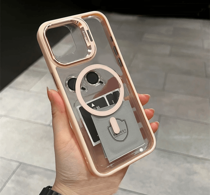 Premium MagSafe Transparent Camera Lens Protector Case with FREE Lens - Guleel